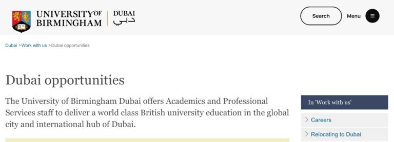 Academic City - Dubai - United Arab Emirates careers