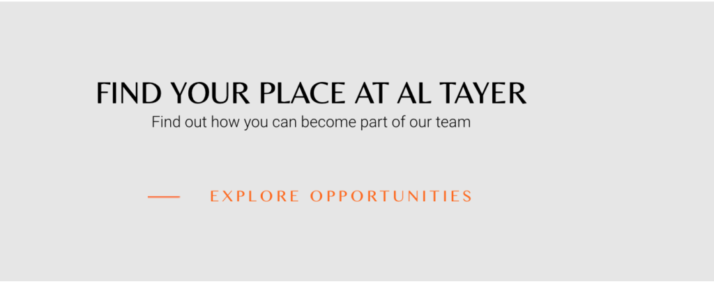 Al Tayer Group Careers in UAE – New Job Openings 2024